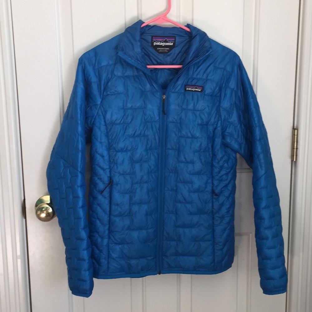 NWOT patagonia micro puff jacket lapiz blue
